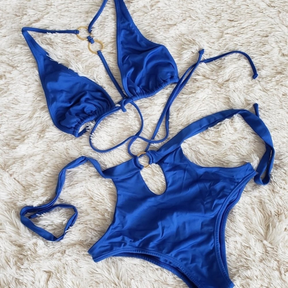 Indie Soul blue bikini